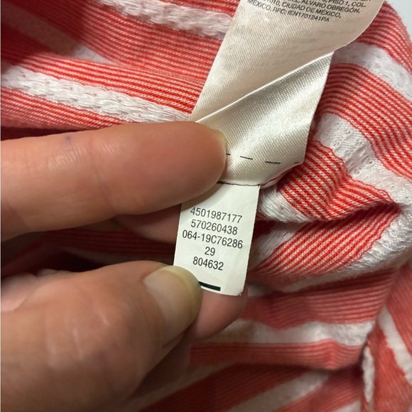 Chico’s Zenergy Stripe Shirt, Size Large, Cotton Blend, Excellent Used Condition - Picture 6 of 7